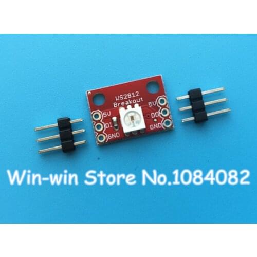 10pcs New WS2812 RGB LED Breakout module