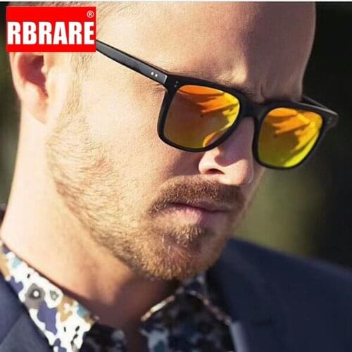 RBRARE 2021 Square Sunglasses Men Vintage Sunglasses Women Luxury Brand Sun Glasses for Men Retro Lunette De Soleil Femme UV400