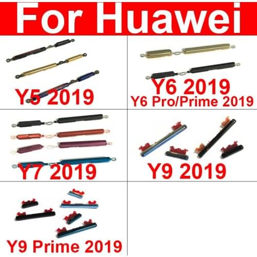 Power On/Off Side Button For Huawei Y9 Prime 2019 STK-L21 STK-L22 STK-LX3 Volume Control Side Key Button Repair Replacement