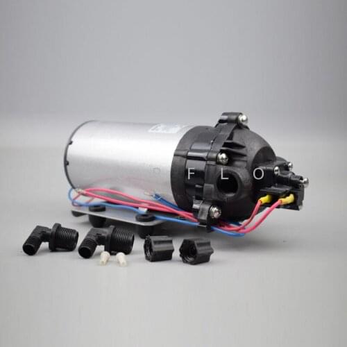 SURFLO DP-130 DC electric permanent magnet brush motor operated three chamber diaphragm pump 12/24V 1.7LPM high pressure 130psi