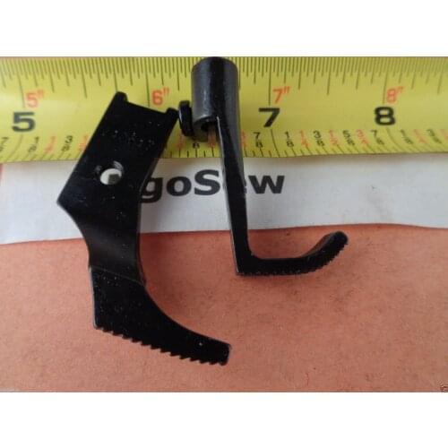 LONG LEFT TOE ZIPPER WALKING FOOT SINGER CONSEW JUKI 241 BROTHER TACSEW ARTISAN