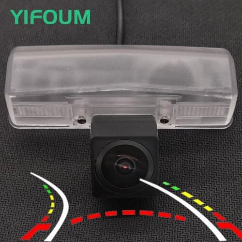 Fisheye Dynamic Trajectory Wireless Car Rear View Backup Parking Camera For Toyota RAV4 Venza 2013 2014 2015 2016 2017 2018 2019
