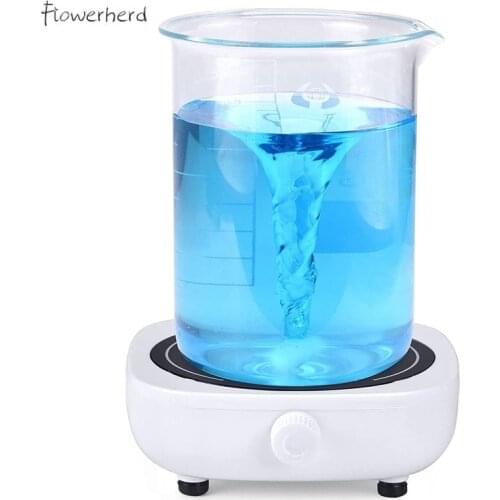 Magnetic Stirrer Mini Lab Stir Mixer Portable Plate Stir Bar 3L 2000RPM for Laboratory Classroom Scientific Research Home DIY