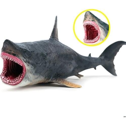Sea Life Megalodon Model Action Figure PVC Ocean Animal Educational Learning Toy For Kid Gift