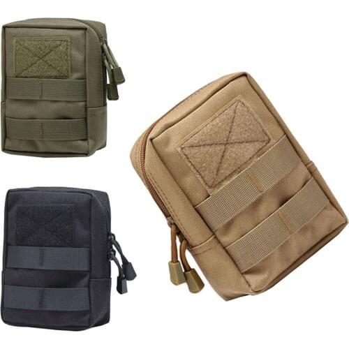 Men Tactical Molle Pouch Belt Waist Pack Bag Small Pocket Military Waist Pack Running Pouch Travel Camping Hunting Bags