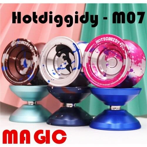New arrive MAGICYOYO MAGIC Hotdiggidy - M07 First generation YOYO for Professional yo-yo 6061 single metal