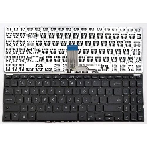 New For Asus Vivobook F512 F512D F512DA F512DA-DB34 F512DA-EB51 F512DA-NH77 F512DA-RS51 F512DA-WH31 Laptop Keyboard US Black