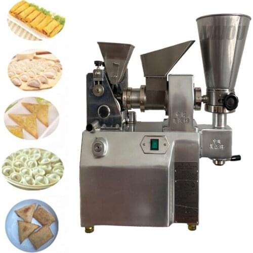 Dumpling Machine Automatic Dumpling Maker Stainless Steel Dumple Machine Make Fried Dumpling Samosa Spring Roll 3600pcs/h