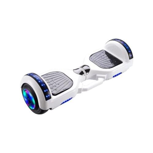 Cheap High quality 7inch 10inch self-balancing rechargeable LED light electric scooters smart balance car hover board for kids