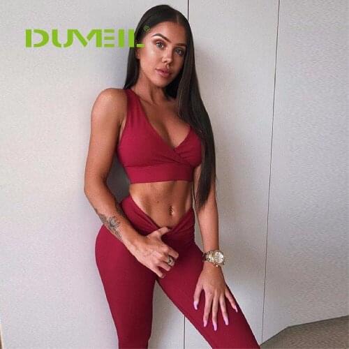 Sexy Female Yoga Sports Suit Casual Sleeveless Vest+Yoga Pants Fitness Backless Yoga Set Bodybuilding Gym Running Sportswear