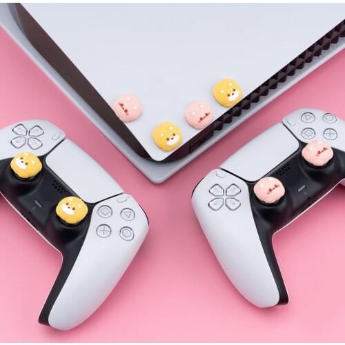 Cat Dog Thumb Stick Grip Cap Joystick Cover For Sony Playstation 5/4/3 PS5/PS4/PS3/Xbox 360/Switch Pro Controller Silicone Case