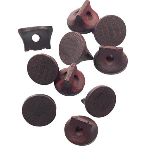 10pcs/pack Rosewood Erhu String Bridge String Instrument Parts Accessory