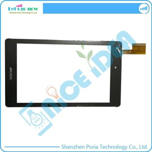 Black 7.0" Touch Screen Digitizer For China ARCHOS HXD-0786 45PIN Front Touch Panel Glass Replacement With Track Number