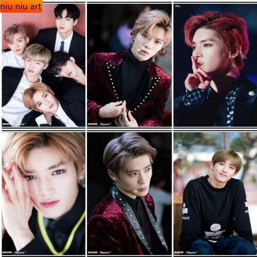 DIY NCT 127 Posters Diamond Painting Diamond Mosaic Cross Stitch Kits Full Diamond Embroidery Room Decoration
