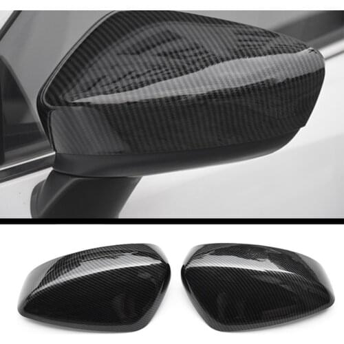 For-Mazda 3 Axela 2014 2015 2016 Car Exterior Accessories Rearview Mirror Cover Frame Cover Trim
