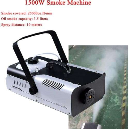 2019 NEW 1500W Smoke Machine Factory Sale Directly Pro Morning Haze Machine Stage Fog Machine Dmx Smoke Effects