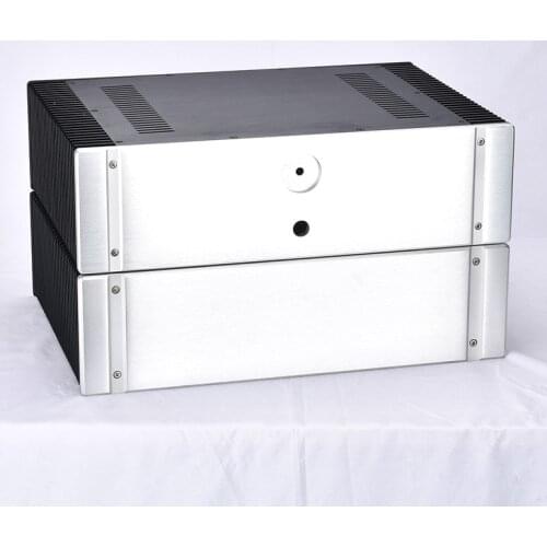 Size W340 H120 D314 Small size chassis Class A DIY Case all aluminum power amplifier 4312