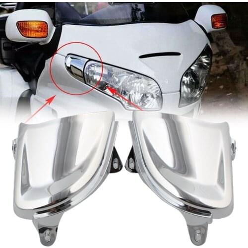 GL1800 Motorcycle Front Headlight Cover Decoration Parts for Honda Goldwing Gold Wing GL 1800 2001 2002 2003 2004 2005 2006-2011