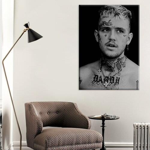 Wall Art Modular Hd Printed Pictures Nordic Style Poster Rapper Lil Peep Painting Modern Canvas For Living Room Home Decoration