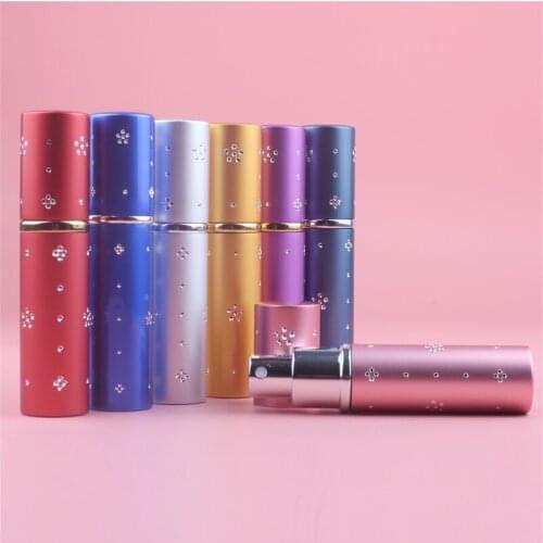 Wholesale 10ml Empty Glass Spray Bottle Atomizer Empty Refillable Perfume Spray Liquid Container LX1068