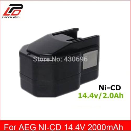 New 14.4V 2.0Ah Ni-cd Replacement Power Tool Battery for AEG BBM 14 STX,BBS 14 KX RAPTOR,BBS 14 X RAPTOR