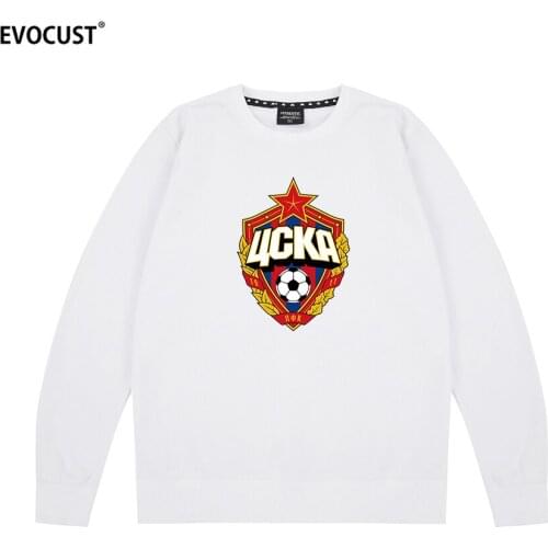 The central cska Moscow Russia Sweatshirts Hoodies men women unisex Combed Cotton