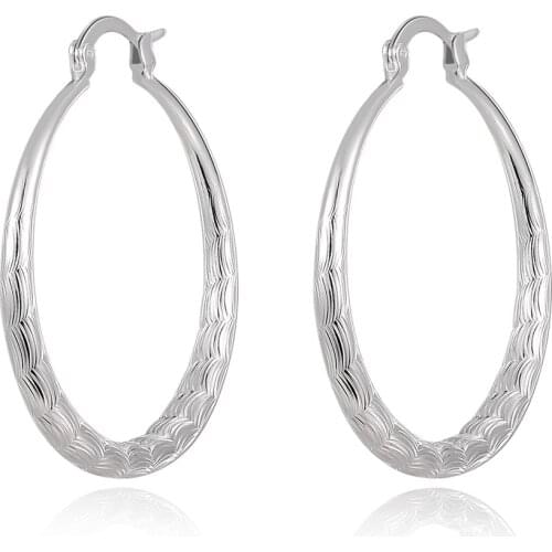 925 sterling silver fish-shaped ring ladies exquisite fashion OL street shooting small U-shaped earrings high-quality jewelry