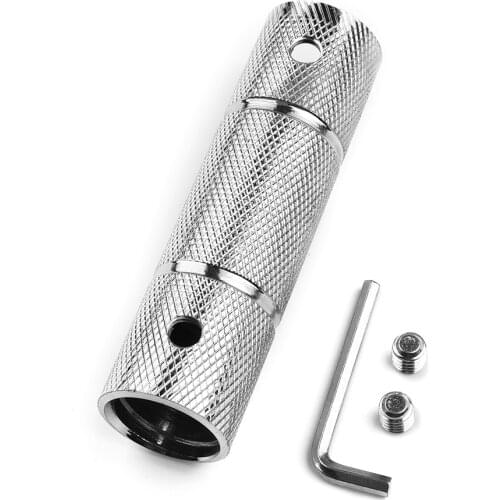 Spinlock 1" Standard 25mm Steel Dumbbell Bar Connector Extender Linker With Wrench And Screw For Gym Fitness