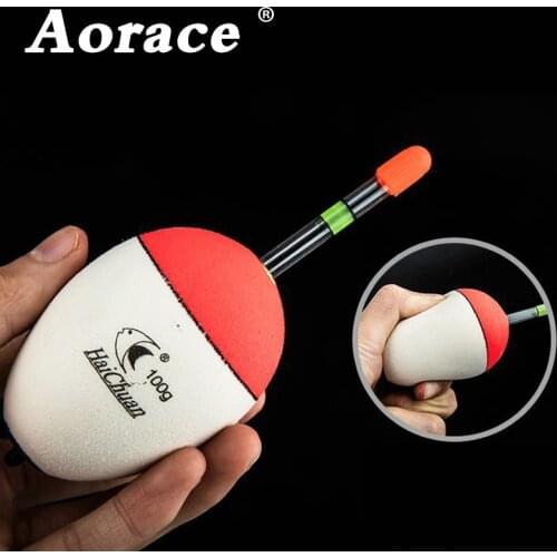 1Pcs Fishing Float High Quality EVA Luminous Float Fish Bait for Sea Fishing Carp Fishing Tackle Accessories Plastic