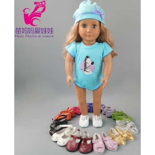 18 inch girl doll shoes born baby doll sneakers fashion leather doll shoes