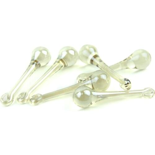 16x60mm/20x80mm Cognac Crystal Flat Chandelier Light Glass Chandelier Parts Glass Spare Parts Crystal Christmas Ornaments