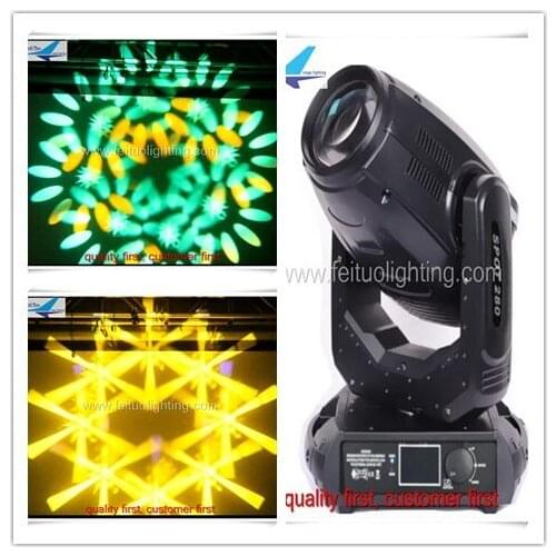 A- (2/lots) guangzhou factory robe point 280 3in1 beam spot wash moving head lyre 10r 280w moving head beam lights