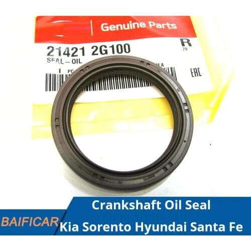 Baificar Brand New Genuine Engine Crankshaft Oil Seal OEM 21421-2G100 For Kia Sorento Sportage Optima Hyundai Santa Fe Sonata