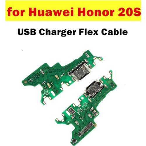 For Huawei Honor 20S USB Charger Dock Connect Connecting Charging Flex Cable Repair Spare Parts Test QC