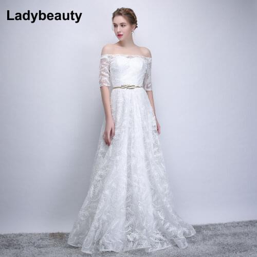 Ladybeauty Long Wedding Dresses