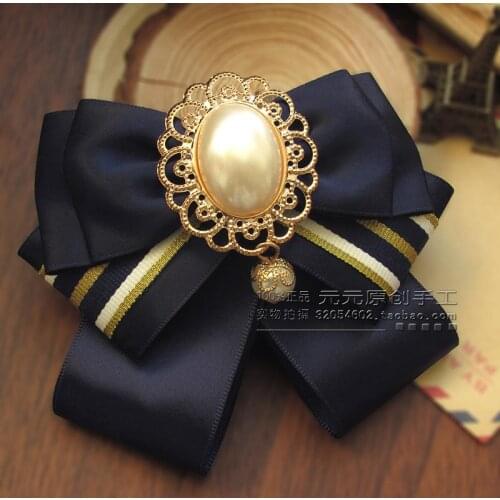 New Free Shipping fashion Mens male England Multilayer bow collar woman dress wedding groom Groomsmen business Korean brooch