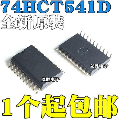New and original 74HCT541D SOP20 7.2MM Buffer driver chip 7.2 MM wide, buffer, drives, logic IC