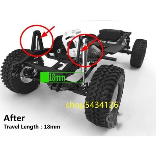 Front Shocks Mount For 1/10 Rc 4WD TF2 LWB Chassis