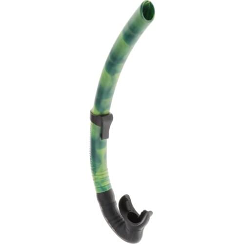 Swimming Snorkel,Silicone Mouthpiece Swimming Snorkel Full Dry Air Breathing Tube