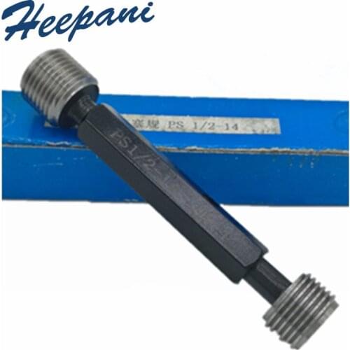 PS1/8-28, PS1/4-19, PS3/8-19, PS1/2-14, PS3/4-14, PS1 1/2, PS2, PS3 inch screw thread plain plug gauge go nogo plug ring gauge