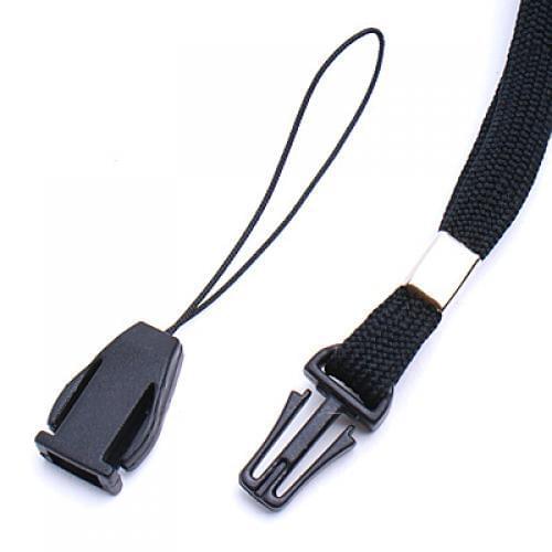 40cm Black Neck Strap Clasp Lanyard Belt Sling Detachable for Remote Controller Mobile Phones Holder Mp3 ID Card Badge