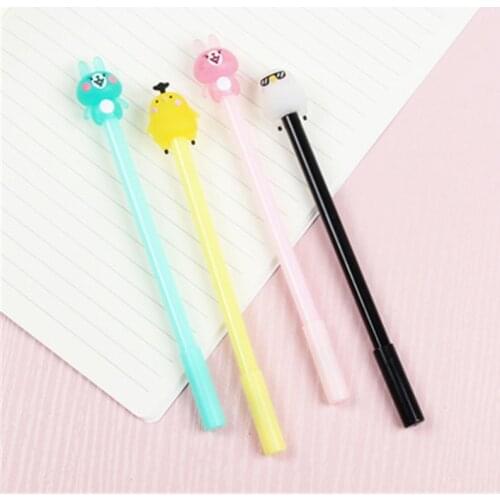DL Z314 cute chick neutral pen creative cartoon 0.38 black full needle tube pen student study office stationery Exquisite