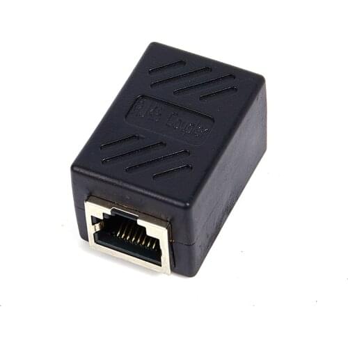 RJ45 Connector Female To Female Ethernet CAT6 Coupler Cat7 Cat5 Network Cable LAN RJ45 UTP Inline Conector Extender Adapter