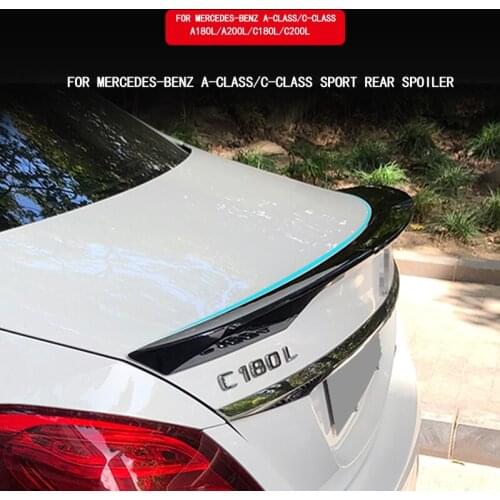 Rear Wing Spoiler For Mercedes-Benz A-class A200l A180l C-class C200lC180l 2019-2021 ABS Car Tail Wing Decoration Spoiler