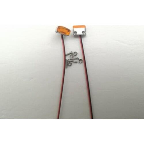 Tamiya truck rc car shell upgrade modified parts 2pcs position lights for tamiya 1/14 scania R620 actros 56323 56360 rc trailer