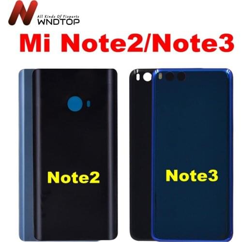 For Xiaomi Mi Note 2 Back Cover Case Battery Cover housing Replacement 5.7" For Xiaomi Mi Note 3 Battery Cover