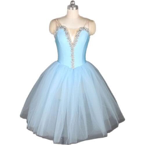 Camisole Mid Length Romantic Tutu 6 color available ballet costumes dance costumes tutu women & girl dance tutu