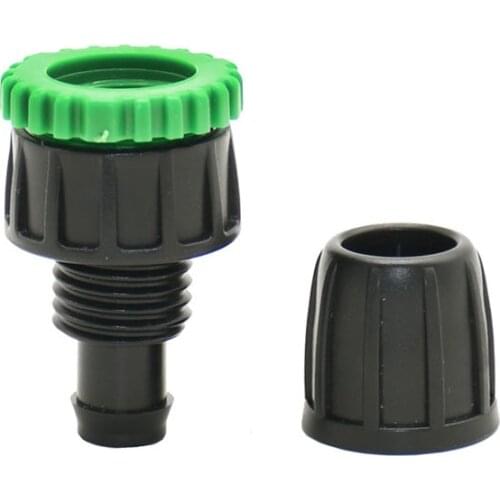 1/2 hose water connector 16mm hose to 1/2 3/4 Female Quick connector barbed faucet adapter 30PCS