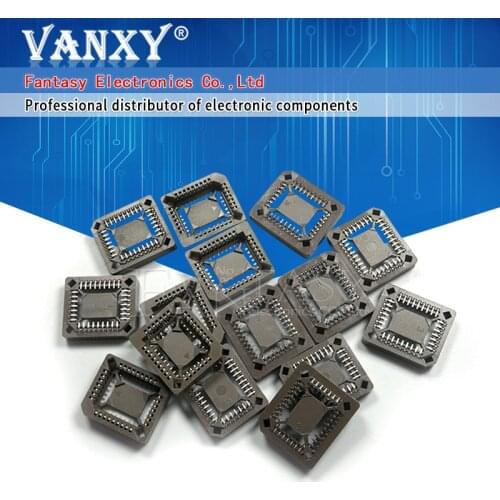 10PCS PLCC32-SMD IC Socket , PLCC32 Socket adapter , 32 Pin PLCC Converter