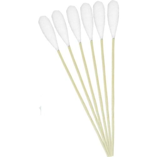 100pcs/packs Cotton Swabs Q-tip Swabs Applicator Wood Handle Clean Cotton 10cm